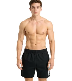 Nachtwäsche & Bademode*PUMA Herren Bade-Shorts Sommer-Shorts mit Taschen stylische Schwimm-Hose Bademode 100004862 003 Schwarz