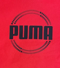 Pullover & Sweater*PUMA Kinder Hoody mit Kängurutasche Kapuzen-Pullover für Jungen & Mädchen 849258 11 Rot