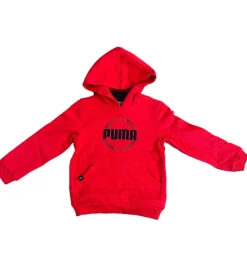 Pullover & Sweater*PUMA Kinder Hoody mit Kängurutasche Kapuzen-Pullover für Jungen & Mädchen 849258 11 Rot