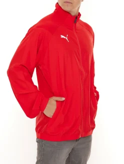 Pullover & Sweater|Sportoberbekleidung*PUMA Liga Sideline Herren Trainingsjacke mit dryCELL Sport-Jacke 655667 01 Rot