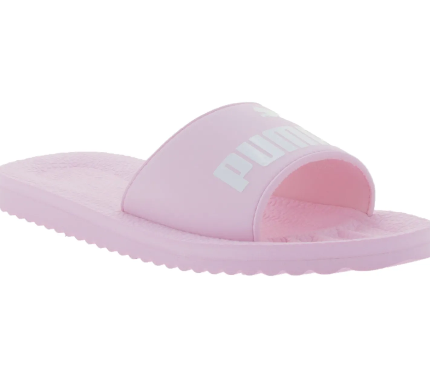 Zehentrenner & Sandalen|Sandalen & Zehentrenner*PUMA Purecat Bade-Latschen für Damen und Herren Sommer-Schlappen mit EVA-Sohle 360262 16 Rosa/Weiß