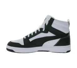 Sneaker & Turnschuhe|Turnschuhe & Sneaker*PUMA Rebound V6 High-Top Sneaker nachhaltige Damen und Herren Turnschuhe mit Softfoam+ Basketball 392326 01 Weiß