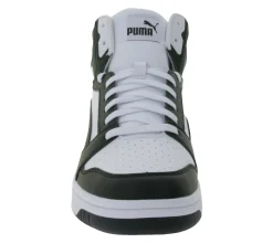 Sneaker & Turnschuhe|Turnschuhe & Sneaker*PUMA Rebound V6 High-Top Sneaker nachhaltige Damen und Herren Turnschuhe mit Softfoam+ Basketball 392326 01 Weiß