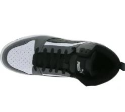 Sneaker & Turnschuhe|Turnschuhe & Sneaker*PUMA Rebound V6 High-Top Sneaker nachhaltige Damen und Herren Turnschuhe mit Softfoam+ 392326 03 Grau/Weiß