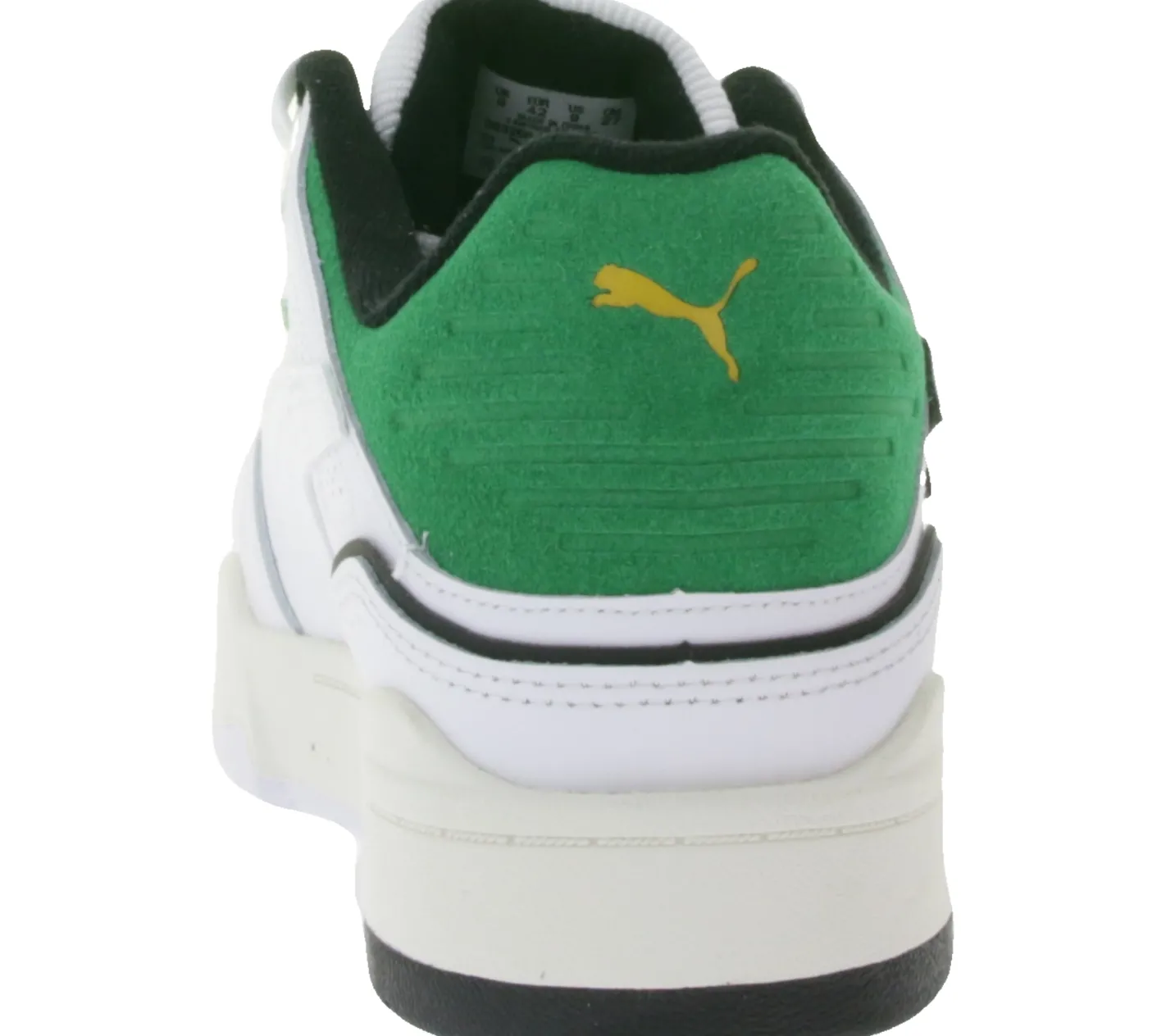 Sneaker & Turnschuhe|Turnschuhe & Sneaker*PUMA SLIPSTREAM Echtleder-Schuhe im Retro-Vibe Freizeit-Sneaker mit farbigen Akzenten Schnür-Schuhe 39326601 Weiß/Grün