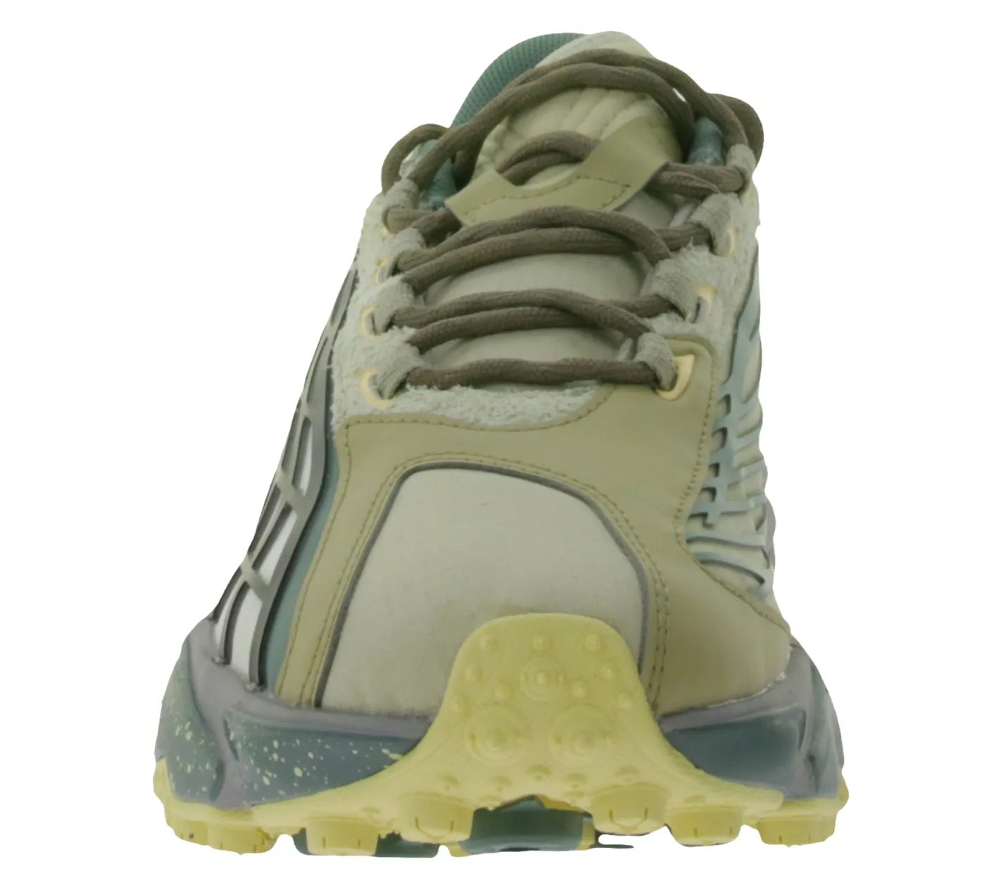 Sneaker & Turnschuhe|Turnschuhe & Sneaker*PUMA Spirex GORPCore Laufschuhe Damen und Herren Sneaker mit Echtleder-Overlays Retro 396429 07 Beige