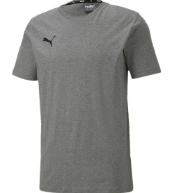 T-Shirts & Tank Tops*PUMA TeamGoal 23 Jungen & Mädchen Sport-Shirt Baumwoll-Shirt mit Logo-Patch T-Shirt 656709 Grün, Schwarz, Grau, Dunkelblau, , Rot, Hellblau oder Weiß Gelb