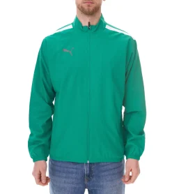 Sportoberbekleidung|Jogginghosen & Fitnessmode*PUMA TeamLIGA Sideline Herren Trainings-Jacke atmungsaktive Sport-Jacke mit Drycell-Technologie 657259 05 Grün