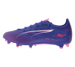Fußballschuhe|Ballsport*PUMA ULTRA 5 PLAY Match FG/AG Fußball-Schuhe mit SPEEDSYSTEM-Außensohle Trainings-Schuhe mit FastTrax-Stollendesign Sport-Schuhe Schnür-Schuhe Fitness-Zubehör 107687 01 Lila/Pink/Blau