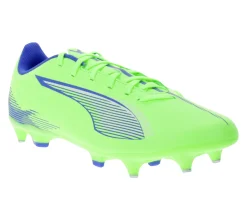 Fußballschuhe|Ballsport*PUMA ULTRA 5 PLAY MxSG Fußball-Schuhe mit festen Metallstollenspitzen Trainings-Schuhe Sport-Schuhe Schnür-Schuhe Fitness-Zubehör 107904 03 Neon-Grün/Blau