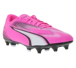 Fußballschuhe|Ballsport*PUMA Ultra Play Mxsg Fußball-Schuhe Schraubstollen-Schuhe mit TPU-Außensohle Trainings-Schuhe mit Auswechselbare Schrauben Schnür-Schuhe 107762 01 Pink/Schwarz