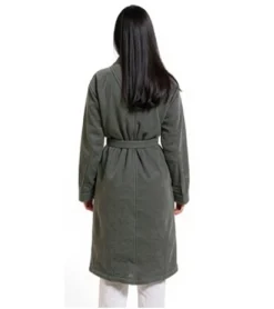 Bademode & Nachtwäsche|Nachtwäsche & Bademode*PUMA Unisex Bademantel mit zwei offenen Seitentaschen Morgen-Mantel 660008 41 Grau