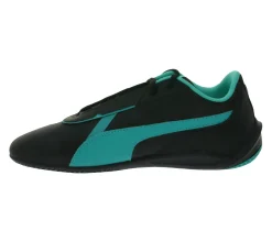 Sneaker & Turnschuhe*PUMA X Mercedes MAPF1 R-Cat Machina F1 Petronas AMG Freizeit-Sneaker Alltags-Turnschuhe Schnür-Schuhe 306846 10 Schwarz/Grün