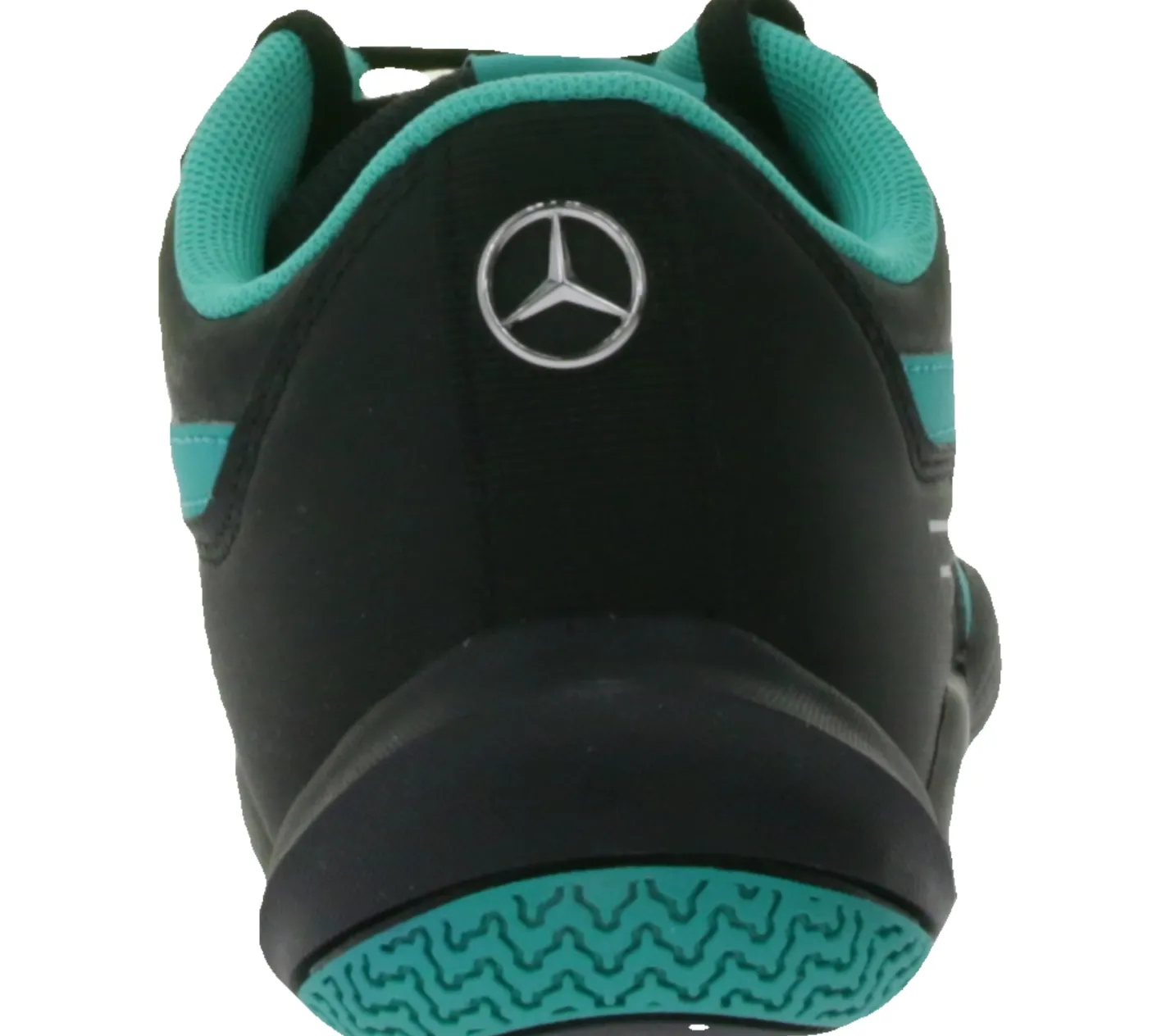Sneaker & Turnschuhe*PUMA X Mercedes MAPF1 R-Cat Machina F1 Petronas AMG Freizeit-Sneaker Alltags-Turnschuhe Schnür-Schuhe 306846 10 Schwarz/Grün