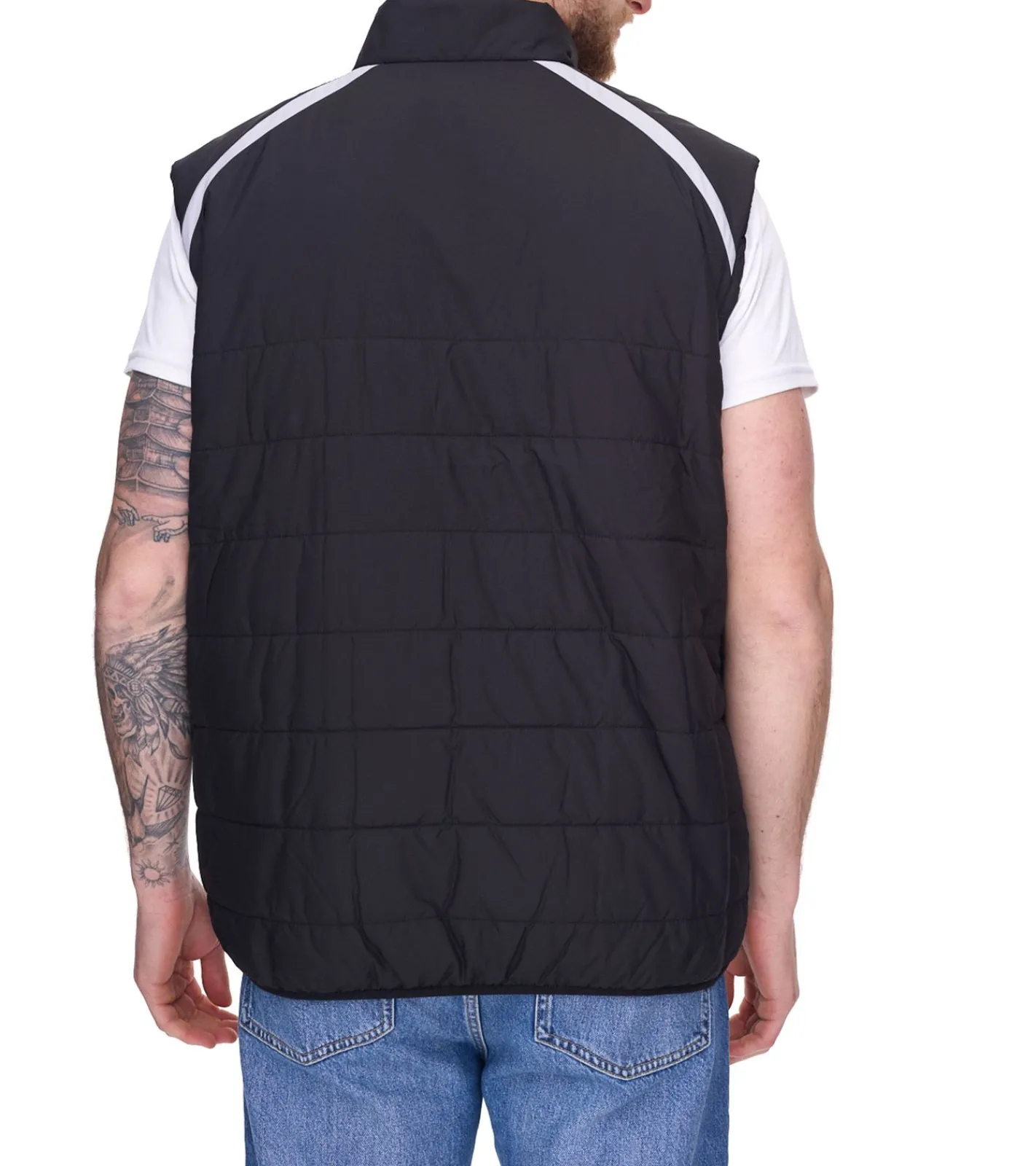 Jacken & Mäntel*PUMA X Mercedes-Benz AMG Petronas F1 Herren Stepp-Weste Herbst-Weste Übergangs-Jacke 622133 01 Schwarz