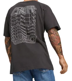 T-Shirts & Tank Tops*PUMA X Mercedes-Benz AMG Petronas F1 Mapf1 Herren T-Shirt stylisches Baumwoll-Shirt 538447 01 Schwarz