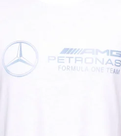 T-Shirts & Tank Tops*PUMA X Mercedes-Benz AMG Petronas F1 Herren T-Shirt stylisches Baumwoll-Shirt 621157 03 Weiß