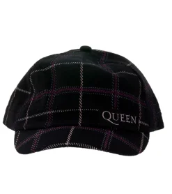 Caps & Mützen*BioworldMerch Queen Unisex Rockband Schiebermütze aus Wolle Alltags-Mütze Fan-Artikel FC100965QUN Schwarz/Lila