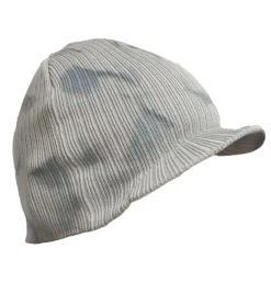 Caps & Mützen*BioworldMerch RAMONES Rockband Schirm-Beanie mit Band-Print Strick-Mütze mit Patch Fan-Beanie KC100814RAM Grau