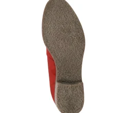 Boots & Stiefel*RAPISARDI Damen Stiefelette modische High-Top Boots Made in Italy Bordeauxrot