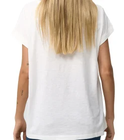 Tops & T-Shirts*RE:COVERED X Disney Damen T-Shirt mit Cruella Devil Aufdruck Baumwoll-Shirt Rundhals-Shirt Boyfriend-Cut MMDIS2677 Wollweiß