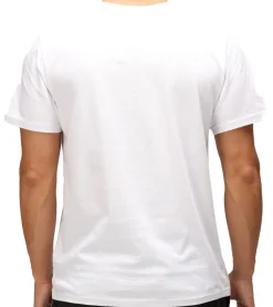 T-Shirts & Tank Tops*RE:COVERED X GREMLINS Herren T-Shirt mit großem Foto-Print Rundhals-Shirt RCWARN557 Weiß