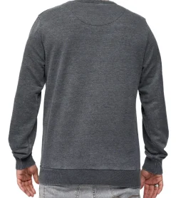 Pullover & Sweater*RE:COVERED X Jurassic Park Herren Rundhals-Pullover mit 窶寂撒-Rex 1993 Vintage-Print Langarm-Shirt Sweat-Shirt MMUNV1960 Dunkel-Grau