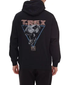 Pullover & Sweater*RE:COVERED X Jurassic Park Herren Kapuzen-Pullover mit 