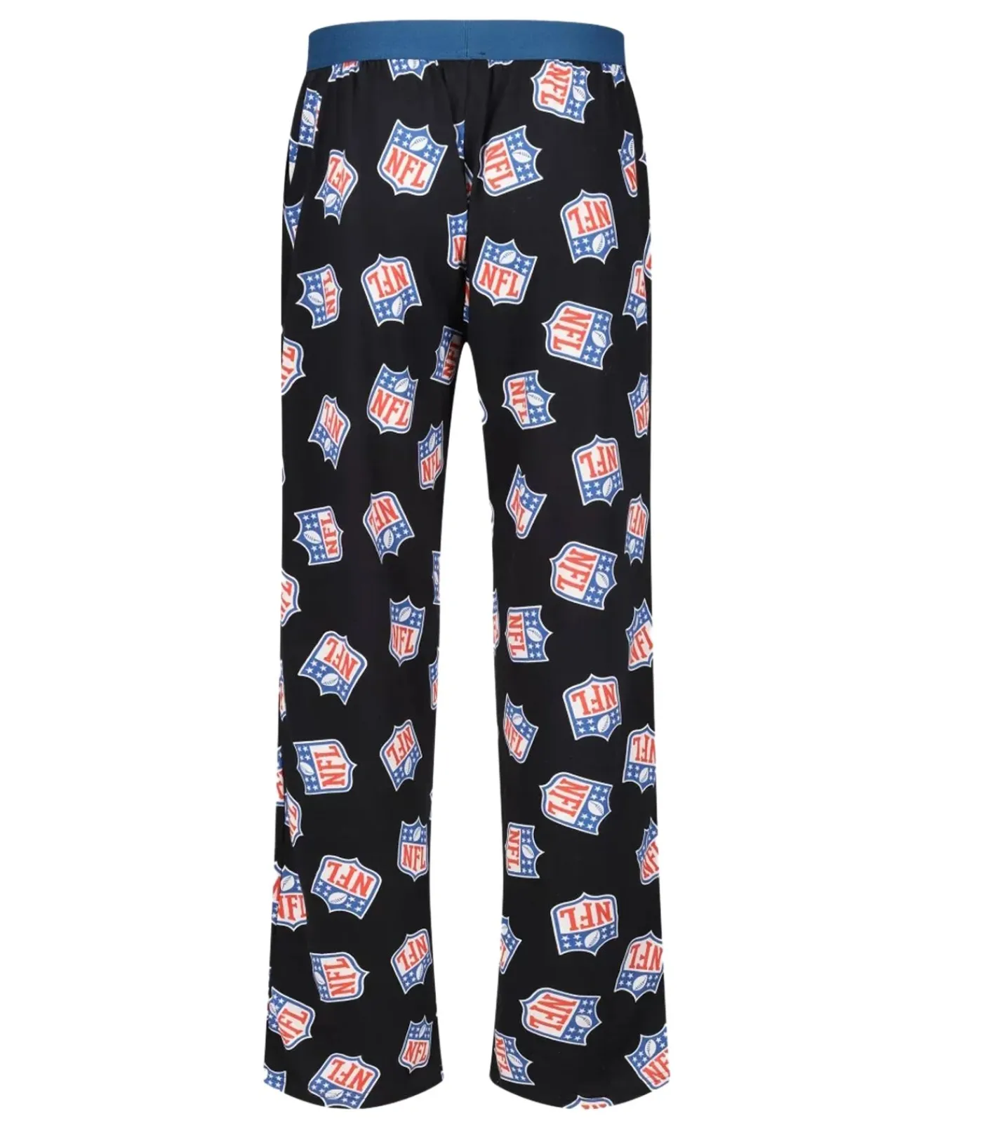 Nachtwäsche & Bademode*RE:COVERED X Multi Shield Loungepants Herren Schlafanzug-Hose mit NFL-Logo Pyjama-Hose RCNFL1404 Schwarz
