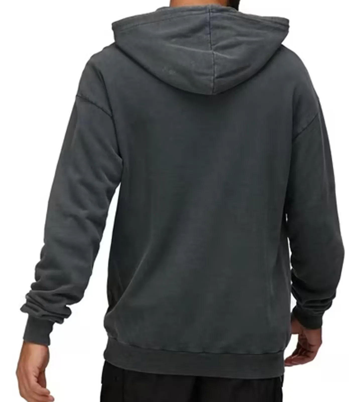 Pullover & Sweater*RE:COVERED X NFL Green Bay Packers Herren Kapuzen-Pullover mit Logo-Schriftzug Baumwoll-Hoody RCNFL1318E Grau