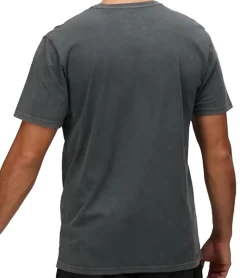 Große Größen|T-Shirts & Tank Tops*RE:COVERED X NFL Herren T-Shirt Buffalo Bills Logo-Schriftzug Baumwoll-Shirt Rundhals-Shirt RCNFL1317B Grau