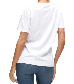 Tops & T-Shirts*RE:COVERED X nickelodeon Damen T-Shirt mit Garfield-Print Baumwoll-Shirt Rundhals-Shirt RCVCM5958 Weiß