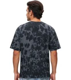 T-Shirts & Tank Tops*RE:COVERED X SEGA Herren T-Shirt mit Sonic-Print Baumwoll-Shirt Rundhals-Shirt RCSEGA550 Grau