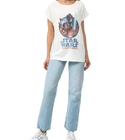Tops & T-Shirts*RE:COVERED X STAR WARS Damen T-Shirt mit 
