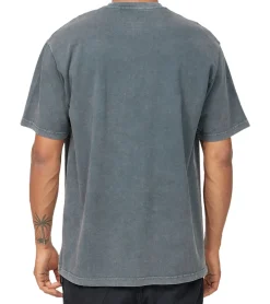 T-Shirts & Tank Tops*RE:COVERED X STAR WARS Herren T-Shirt Print mit Skywalker-Saga-Print Baumwoll-Shirt Kurzarm-Shirt MMSTW2449 Dunkel-Grau