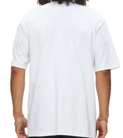 T-Shirts & Tank Tops*RE:COVERED X Studio Canal Herren T-Shirt EVIL DEAD 2 Baumwoll-Shirt mit großem Print Rundhals-Shirt RCSTC127 Weiß