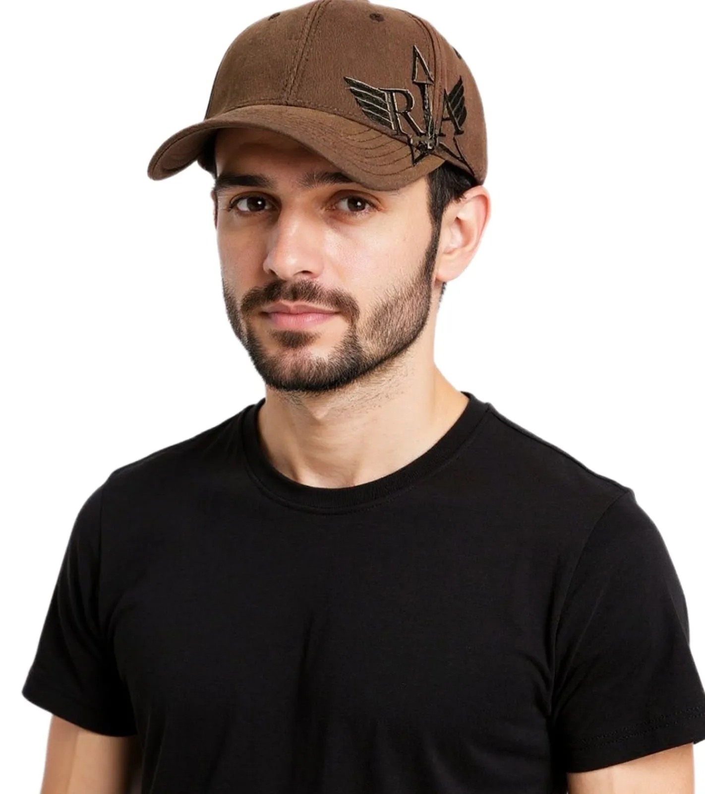 Caps & Mützen*BioworldMerch Red Jumpsuit Apparatus Unisex Trucker-Cap Rock-Band Base-Cap mit RJA-Wing-Logo TC110825RJA Braun