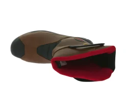 Wanderschuhe & Trekkingschuhe|Boots & Stiefel*RED WING SHOES PetroKing SB Sicherheits-Schuhe mit TredMax-Sohle und ForceGuard-System Arbeits-Stiefel mit D30-Technologie Factory Second Schlupf-Boots 3214 Braun/Schwarz