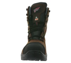 Boots & Stiefel|Wanderschuhe & Trekkingschuhe*RED WING SHOES PetroKing S3 Sicherheits-Schuhe mit TredMax-Sohle und ForceGuard-System Arbeits-Stiefel Factory Second Schnür-Boots 3287 Braun/Schwarz
