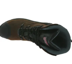 Wanderschuhe & Trekkingschuhe|Boots & Stiefel*RED WING SHOES PetroKing S3 Sicherheits-Schuhe mit TredMax-Sohle und ForceGuard-System Arbeits-Stiefel Factory Second Schnür-Boots 3239 Braun/Schwarz