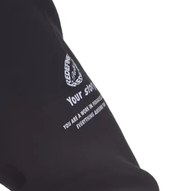 Pullover & Sweater*REDEFINED REBEL Clay Herren Baumwoll-Hoodie Kapuzen-Pullover Sweat-Pulli Langarm-Shirt 213212 Schwarz