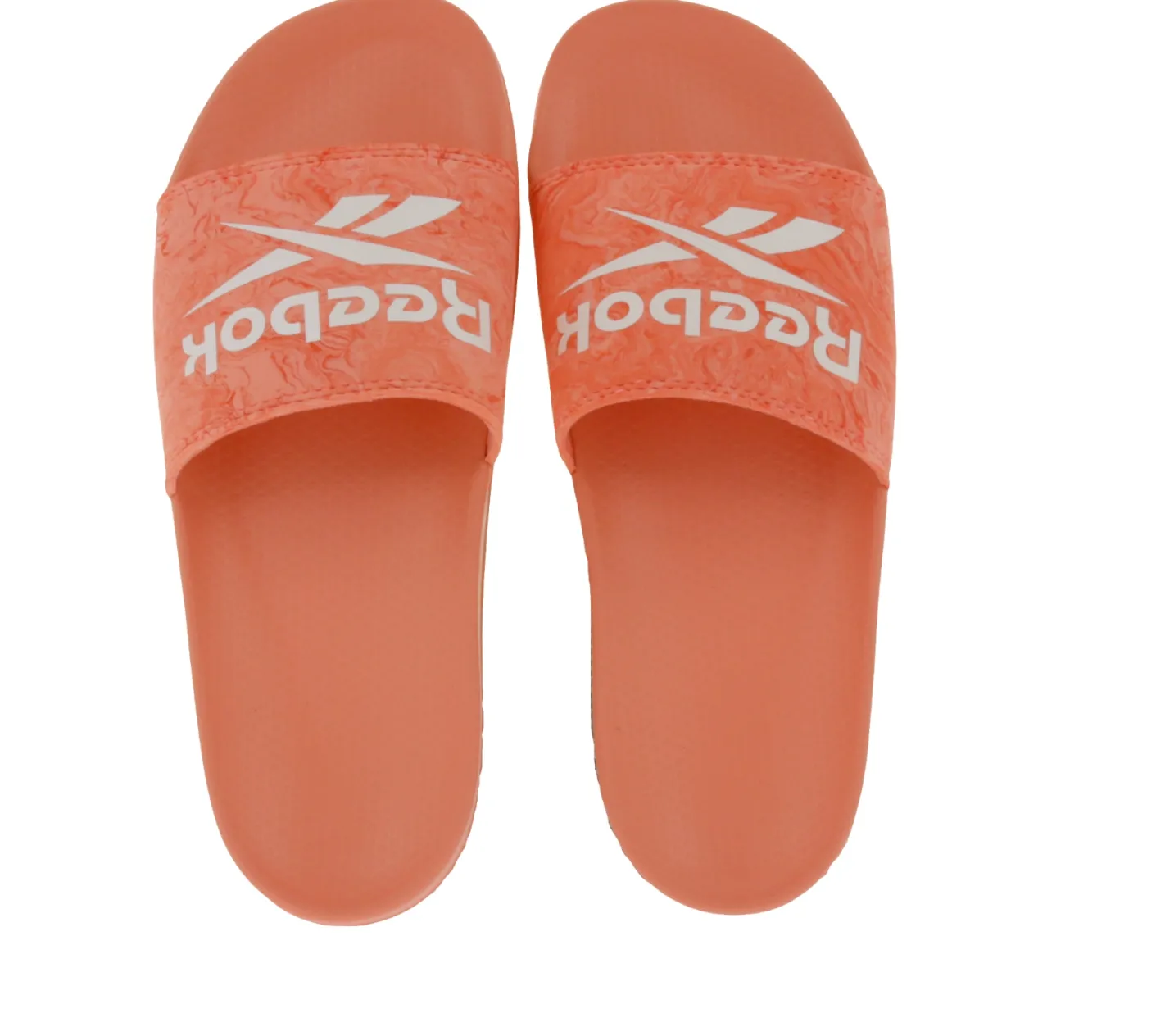 Zehentrenner & Sandalen*Reebok FULGERE und CLASSIC Sommer-Sandalen Badelatschen mit Logo-Aufdruck oder Hellblau Rosa