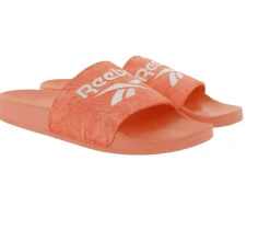 Zehentrenner & Sandalen*Reebok FULGERE und CLASSIC Sommer-Sandalen Badelatschen mit Logo-Aufdruck oder Hellblau Rosa