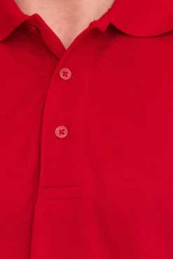 Hemden & Poloshirts*Regatta Professional Herren Polo-Hemd mit Baumwolle nachhaltiges Poloshirt TRS143 42D Rot