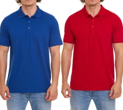 Hemden & Poloshirts*Regatta Professional Herren Shirt mit Baumwolle nachhaltiges Poloshirt TRS143 oder Blau Rot