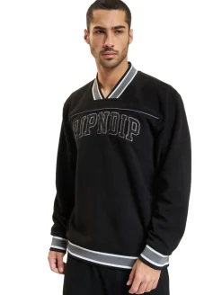 Pullover & Sweater*Rip N Dip Team Spirit Polar Fleece Rundhalsausschnitt schwarz