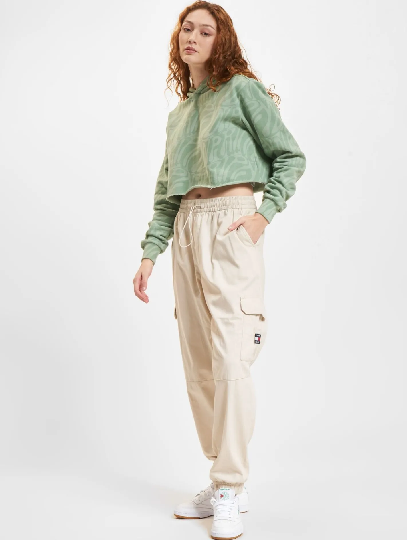 Sweater & Pullover*Rip N Dip Wilshire Kurzer Hoodie Kieferngrün