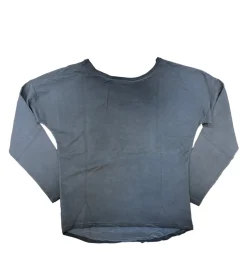 Sweater & Pullover*ROCKUPY Damen Sweatshirt Baumwoll-Pullover stylischer Alltags-Pulli mit V-Ausschnitt 317050 Grau