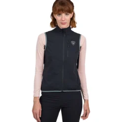 Mäntel & Jacken*ROSSIGNOL Damen Softshellwesten Active Versatile XC Weste Schwarz