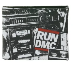 Portemonnaies & Geldbörsen*BioworldMerch RUN DMC Stilvolle Band-Brieftasche mit auffälligen Motiv Gothic-Style LW112063DMC Schwarz/Rot/Weiß